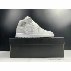 Hypeyourbeast Air Jordan 1 Mid White Camo'