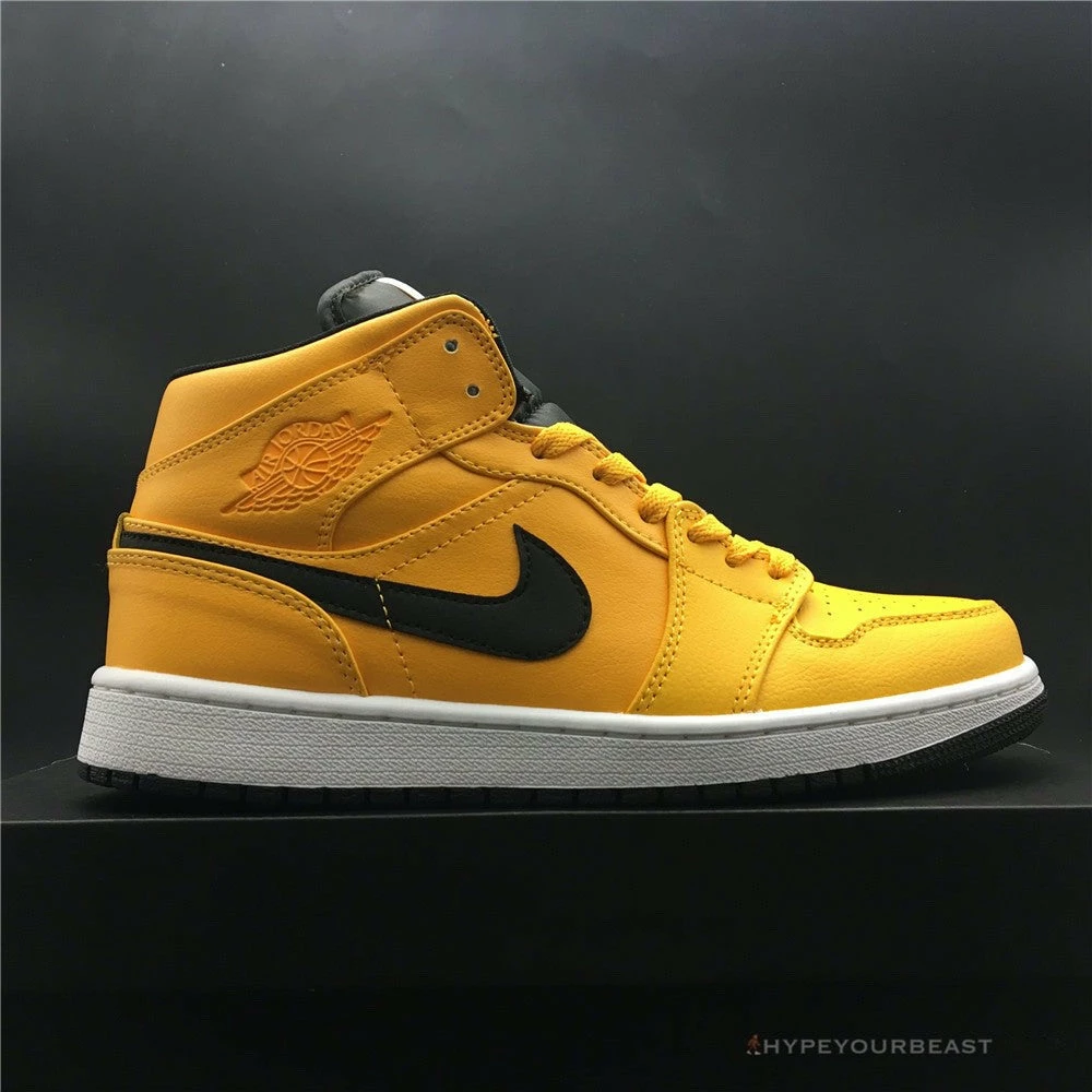 Hypeyourbeast Air Jordan 1 Mid Taxi Yellow 7 Hypeyourbeast Air Jordan 1 Mid Taxi Yellow