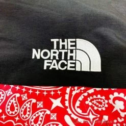 HypeYourBeast Supreme X TNF Bandana Jacket Red