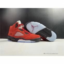 Hypeyourbeast Air Jordan 5 Retro Trophy Room University Red