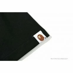 Hypeyourbeast BAPE Blue Ape Head Green Storm Tee Shirt 'BLACK' Clothes