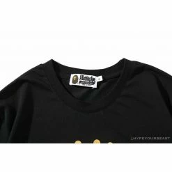Hypeyourbeast BAPE Baby Milo Owl Bronzing Tee Shirt 'BLACK'