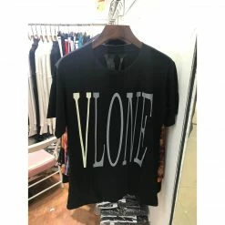 HypeYourBeast Vlone Black And Silver Tee Shirt T-Shirts