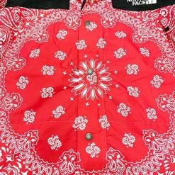HypeYourBeast Supreme X TNF Bandana Jacket Red