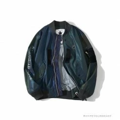 Hypeyourbeast Clothes BAPE HUNTING Aurora Color Gradient Reflective Jacket