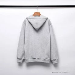 Hypeyourbeast Clothes BAPE X Bathing Ape Head Hoodie 'GREY'