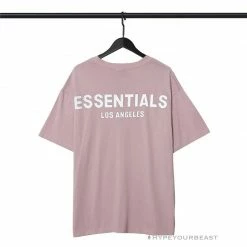 HypeYourBeast FOG Essentials Tee Shirt ‘Los Angeles’ PINK T-Shirts