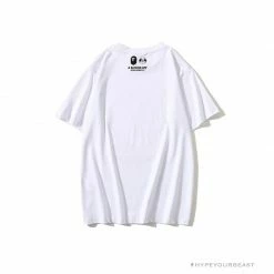 Hypeyourbeast BAPE Co-Branded Fly Boy Tee Shirt 'WHITE' Clothes