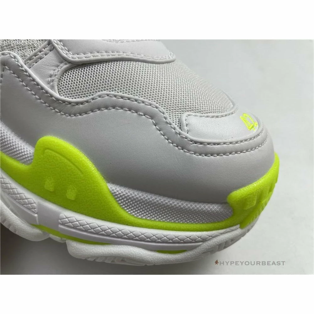 HypeYourBeast BCG Triple S White Neon Yellow Balenciaga Triple S 14 HypeYourBeast BCG Triple S White Neon Yellow Balenciaga Triple S