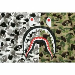 Hypeyourbeast BAPE Chinese Style Ink 10th Anniversary Camouflage Tee Shirt 'Green & White' Clothes
