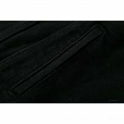 HypeYourBeast Off White Denim Black Jacket - Black Hoodies & Jackets