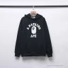 Hypeyourbeast BAPE X Bathing Ape Head Hoodie 'BLACK'