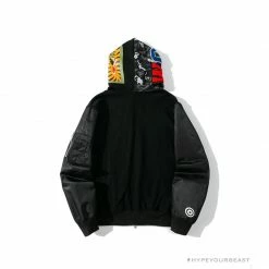 Hypeyourbeast BAPE Digital Pixel Camouflage Hoodie 'BLACK' Clothes
