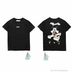 Hypeyourbeast OFF-WHITE Mickey Bluff Face Tee Shirt 'BLACK' 5 Hypeyourbeast OFF-WHITE Mickey Bluff Face Tee Shirt 'BLACK'