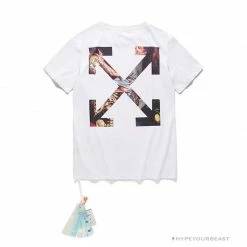 Hypeyourbeast OFF-WHITE Skull Tee Shirt 'WHITE'