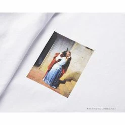 Hypeyourbeast T-Shirts OFF-WHITE The Kiss Tee Shirt 'WHITE'