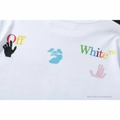 Hypeyourbeast OFF-WHITE Support Love 'WHITE' Tee Shirt T-Shirts