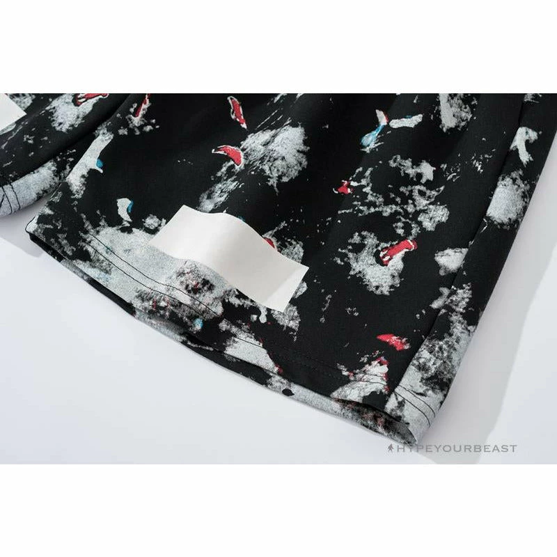 Hypeyourbeast Pants OFF-WHITE Hot Starry Sky Fireworks Shorts 'BLACK' 6 Hypeyourbeast Pants OFF-WHITE Hot Starry Sky Fireworks Shorts 'BLACK'
