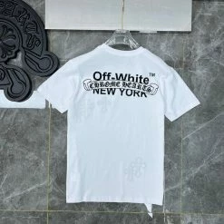 Hypeyourbeast T-Shirts OFF-WHITE Chrome Hearts Tee Shirt 'WHITE'