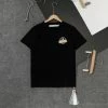 Hypeyourbeast T-Shirts OFF-WHITE Classic Cross Yellow Arrow Tape Tee Shirt 'BLACK'