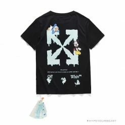 Hypeyourbeast OFF-WHITE Mickey Limited Arrow Tee Shirt 'BLACK' T-Shirts