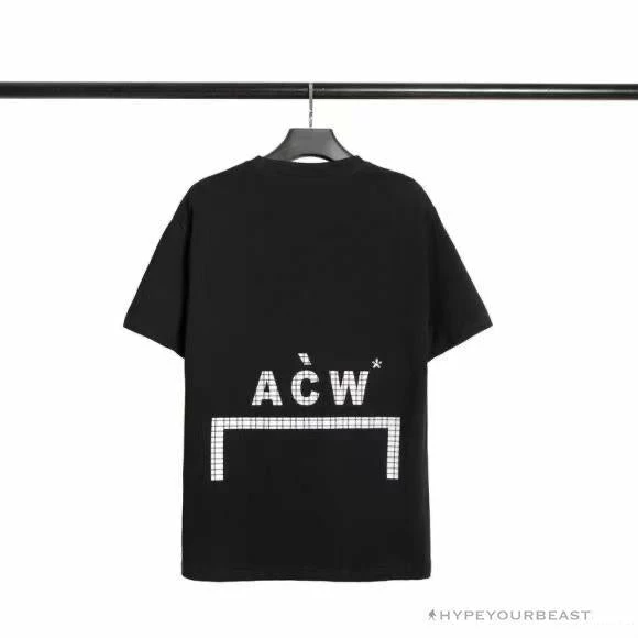 Hypeyourbeast OFF-WHITE ACW Empressed Tee Shirt 'BLACK' T-Shirts 2 Hypeyourbeast OFF-WHITE ACW Empressed Tee Shirt 'BLACK' T-Shirts
