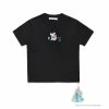 Hypeyourbeast OFF-WHITE Spoof Doraemon Arrow Tee Shirt 'BLACK' T-Shirts