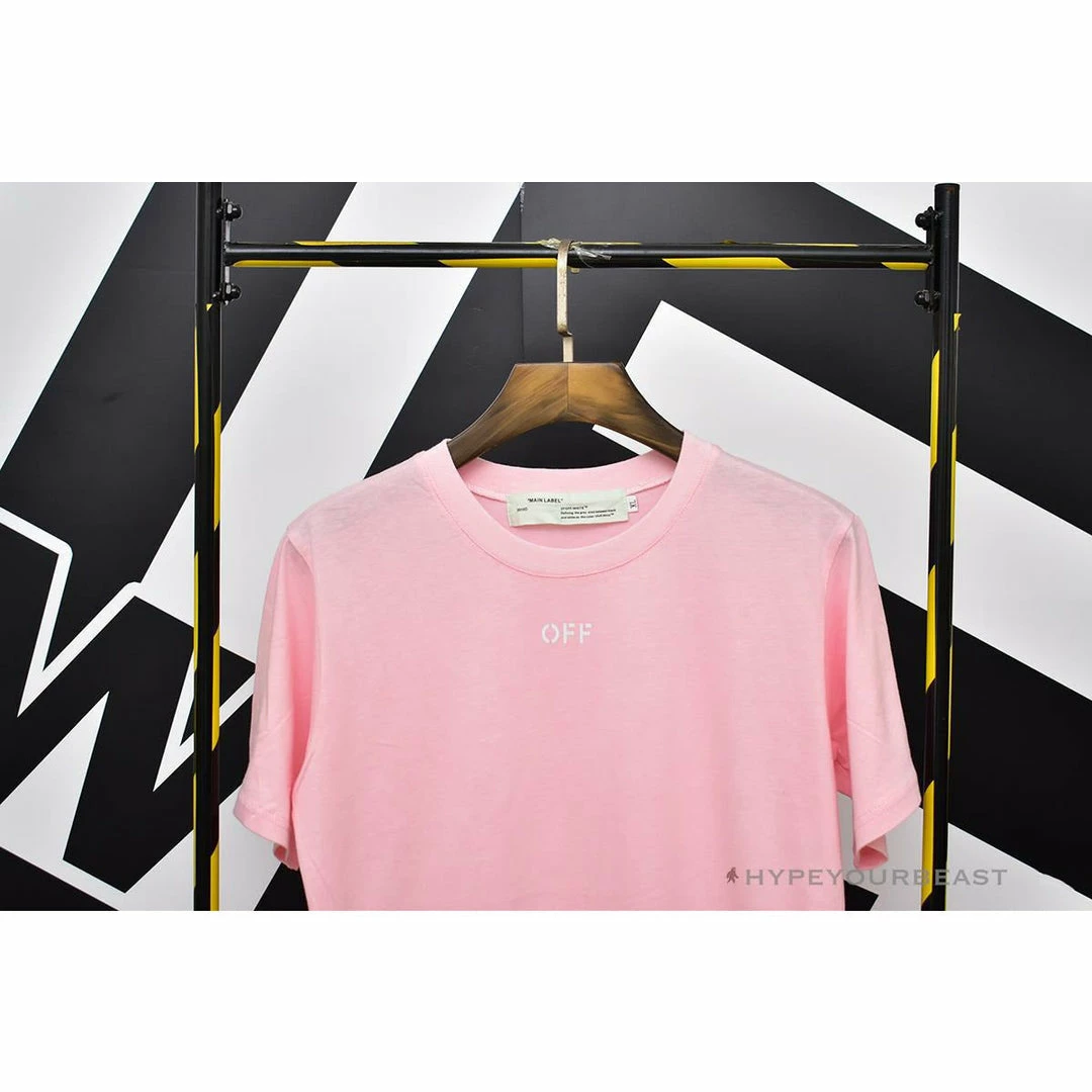 Hypeyourbeast OFF-WHITE Sakura Tee Shirt 'PINK' T-Shirts 3 Hypeyourbeast OFF-WHITE Sakura Tee Shirt 'PINK' T-Shirts
