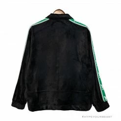 Hypeyourbeast OFF-WHITE Side Webbing Casual Green Letter Hoodie