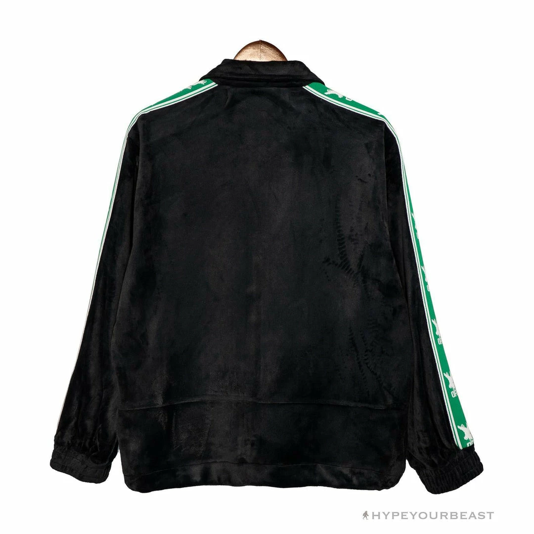 Hypeyourbeast OFF-WHITE Side Webbing Casual Green Letter Hoodie 2 Hypeyourbeast OFF-WHITE Side Webbing Casual Green Letter Hoodie