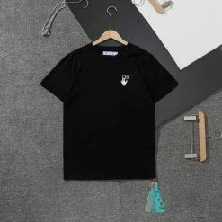 Hypeyourbeast OFF-WHITE Spray Paint Arrow Tee Shirt'BLACK' T-Shirts
