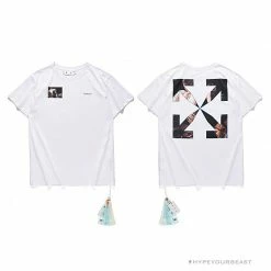 Hypeyourbeast T-Shirts OFF-WHITE New Limited Religious Tee Shirt 'WHITE'