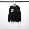 Hypeyourbeast Shirts OFF-WHITE The Kiss Long Sleeve Shirt 'BLACK'