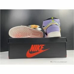 HypeYourBeast Air Jordan 1 High Switch 'Purple Pulse'