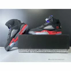 Hypeyourbeast Air Jordan 5 'Grape Fire Red'