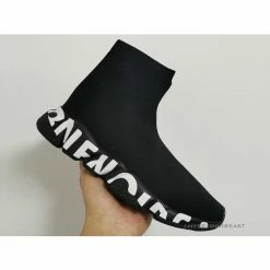 HypeYourBeast BCG Sock Sneakers Black Black White Balanciaga Sock Sneakers