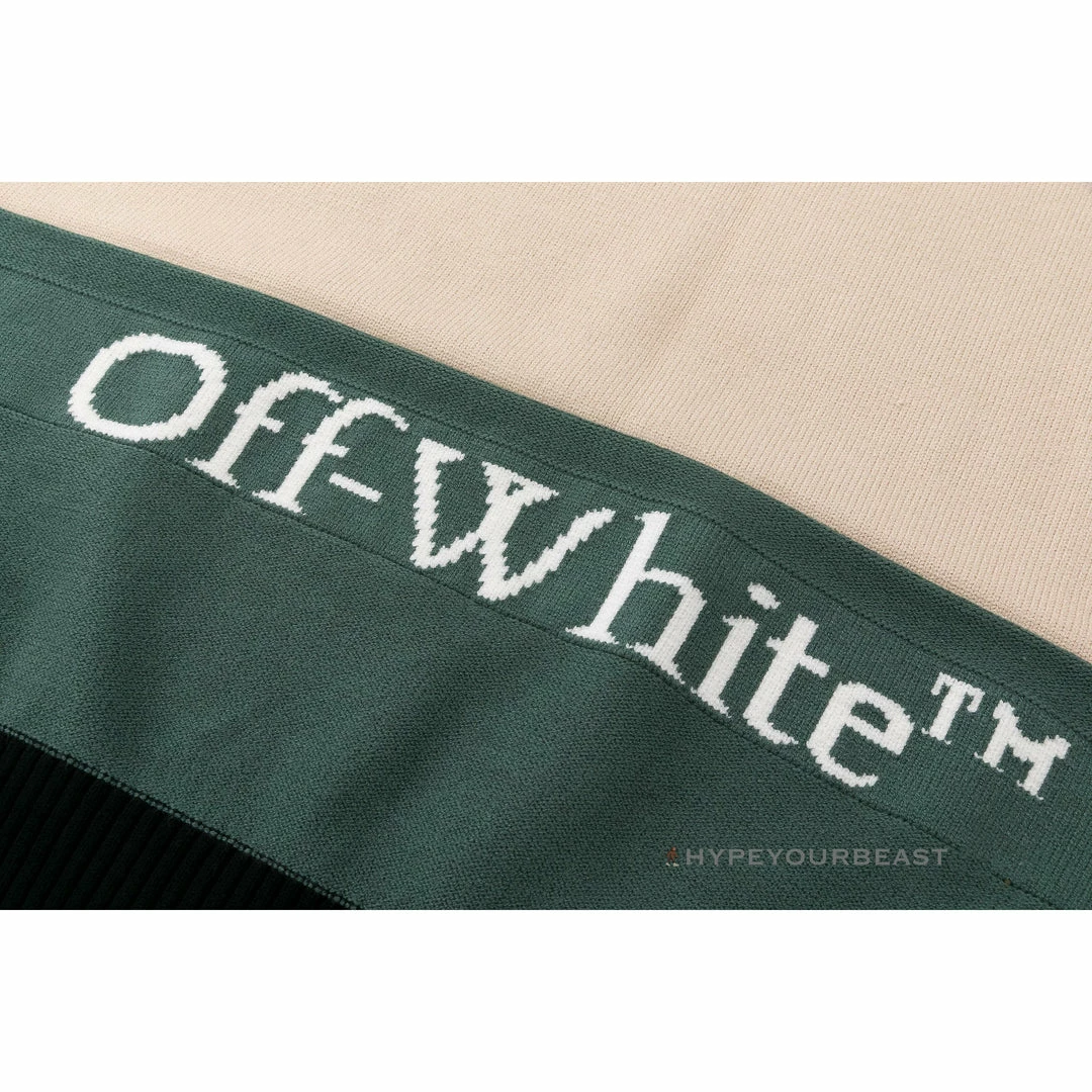 HypeYourBeast Off-White Shirt - Khaki & Green 7 HypeYourBeast Off-White Shirt - Khaki & Green