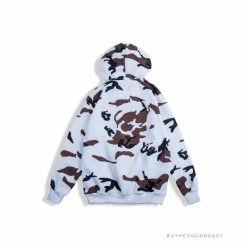 HypeYourBeast Supreme Camo Hoodie White Camouflage Hoodies & Jackets