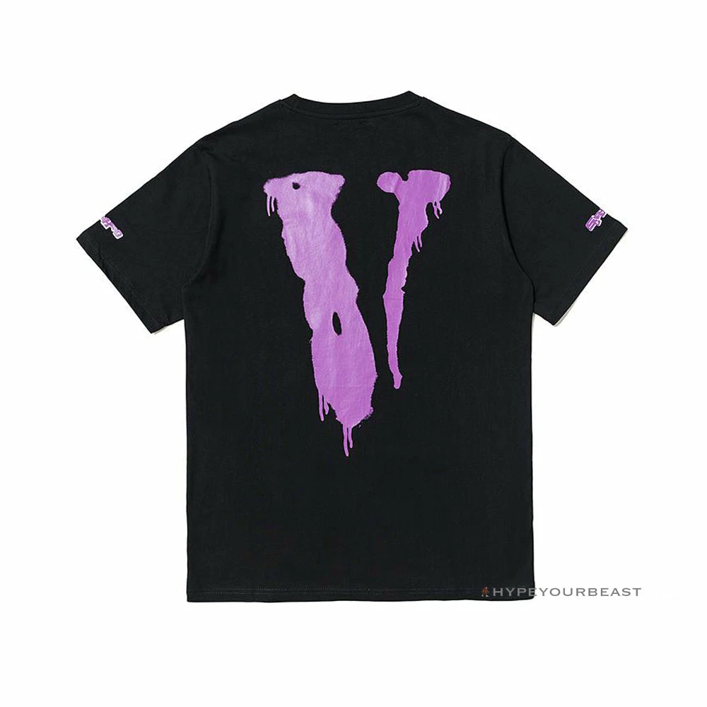 HypeYourBeast Hoodies & Jackets Vlone Purple Black Hoodie 9 HypeYourBeast Hoodies & Jackets Vlone Purple Black Hoodie