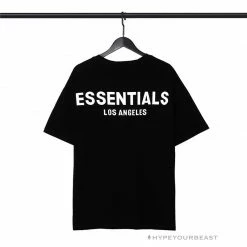 HypeYourBeast FOG Essentials Tee Shirt ‘Los Angeles’ BLACK