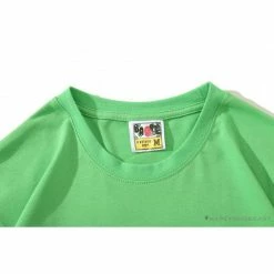 Hypeyourbeast Clothes BAPE Baby Milo Watermelon Little Monkey Tee Shirt 'GREEN'