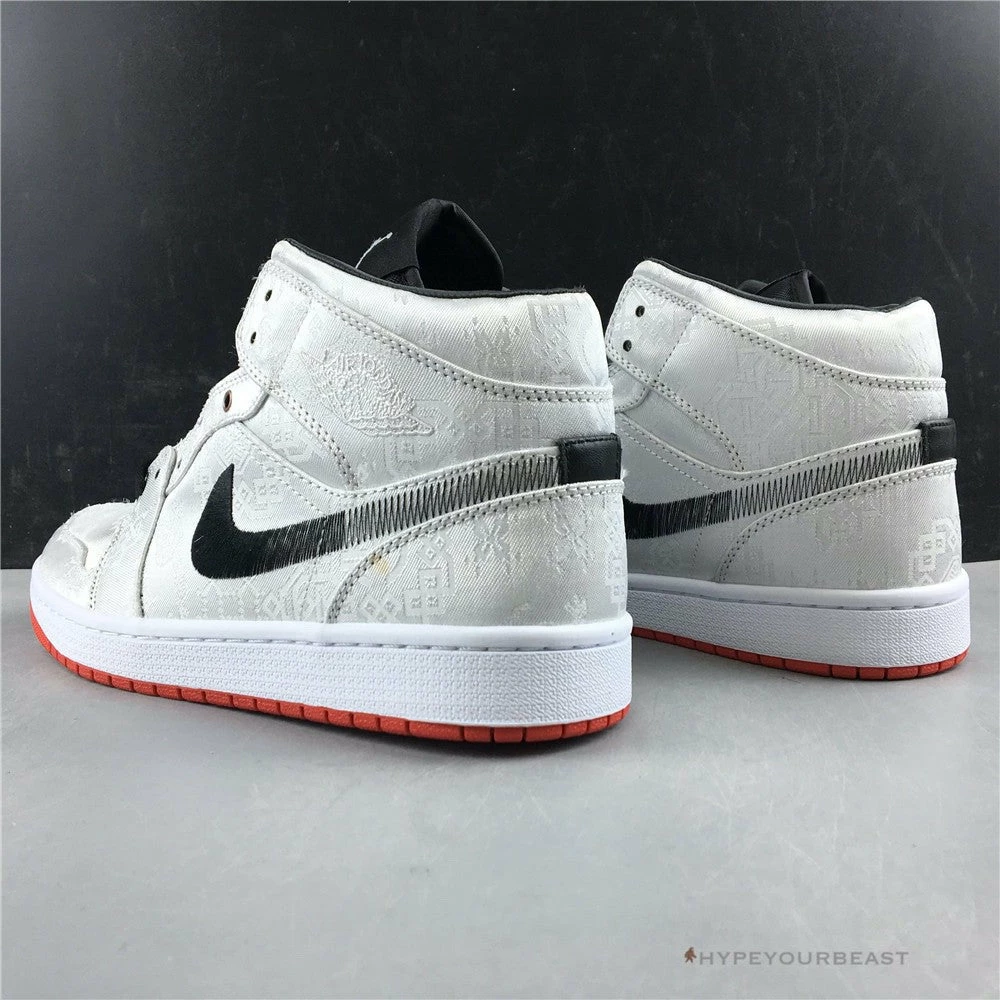 Hypeyourbeast Air Jordan 1 Mid X CLOT White 3 Hypeyourbeast Air Jordan 1 Mid X CLOT White