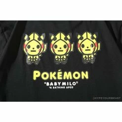 Hypeyourbeast BAPE Baby Milo Pocket Pikachu Tee Shirt 'BLACK'