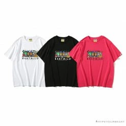 Hypeyourbeast BAPE Baby Milo Halloween Tee Shirt 'WHITE' Clothes