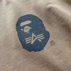 HypeYourBeast Bape Long Sleeve Tee Shirt Brown