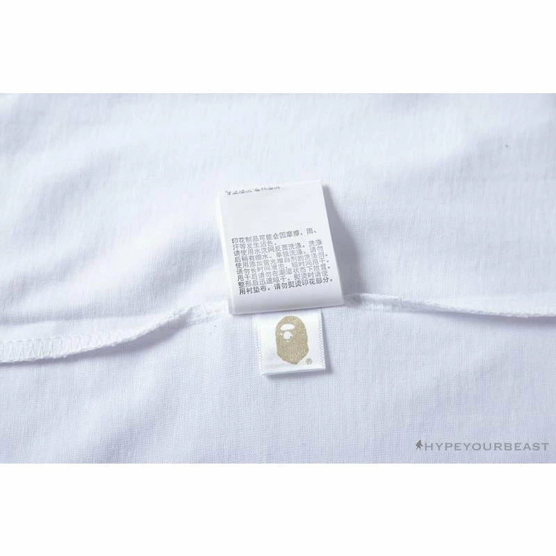 Hypeyourbeast Clothes BAPE Readymade Small Bee Camouflage Letter Tee Shirt 'PINK' 12 Hypeyourbeast Clothes BAPE Readymade Small Bee Camouflage Letter Tee Shirt 'PINK'