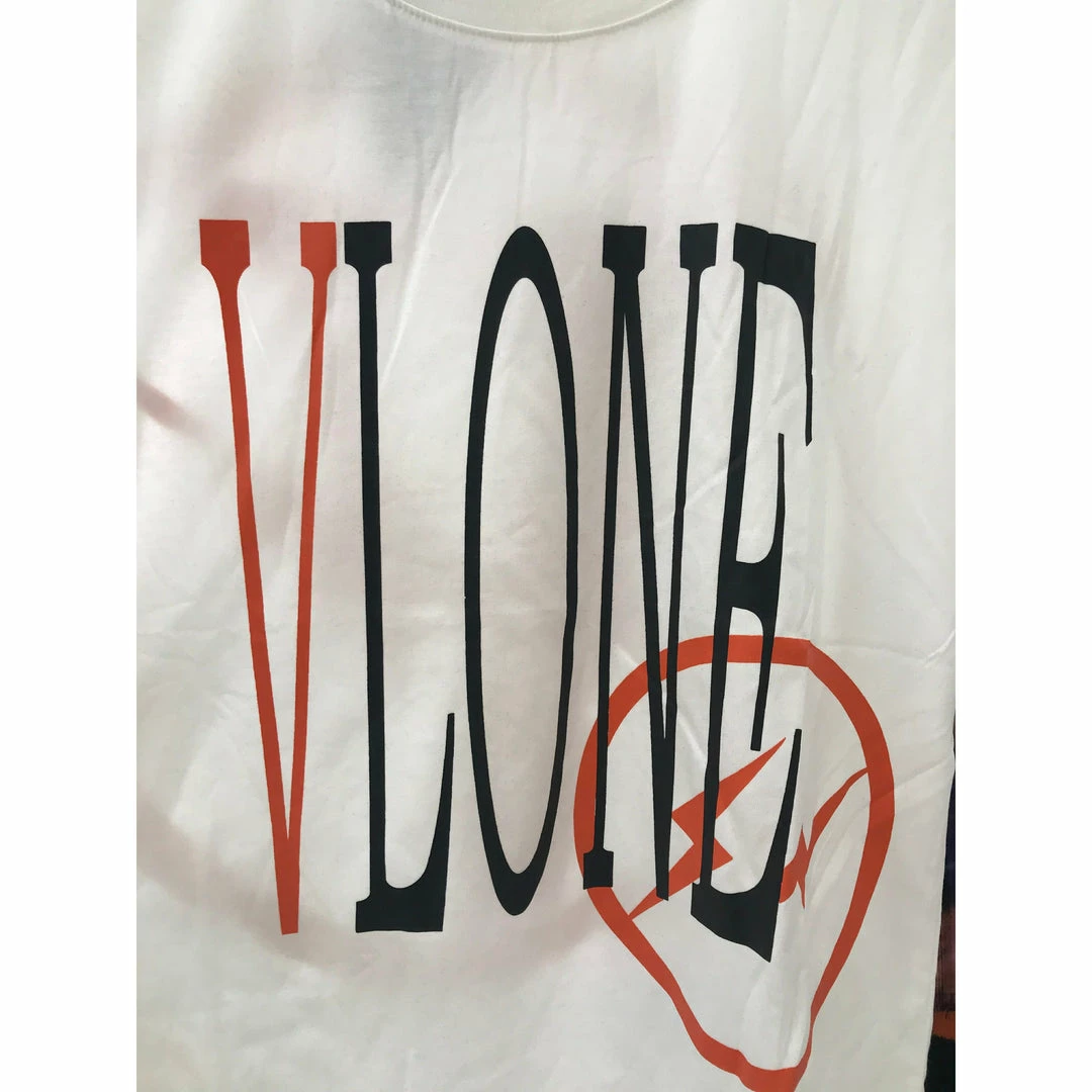 HypeYourBeast T-Shirts Vlone Orange And White Tee Shirt 5 HypeYourBeast T-Shirts Vlone Orange And White Tee Shirt