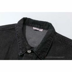 HypeYourBeast Palm Angels Jean Jacket Black