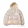 HypeYourBeast MNCLR Puffer Jacket Rainbow Hoodies & Jackets