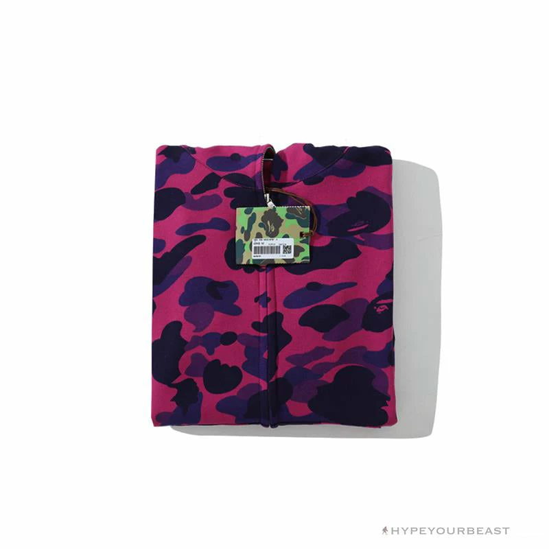 Hypeyourbeast BAPE Camo Hoodie Shark Head 'PURPLE' 3 Hypeyourbeast BAPE Camo Hoodie Shark Head 'PURPLE'